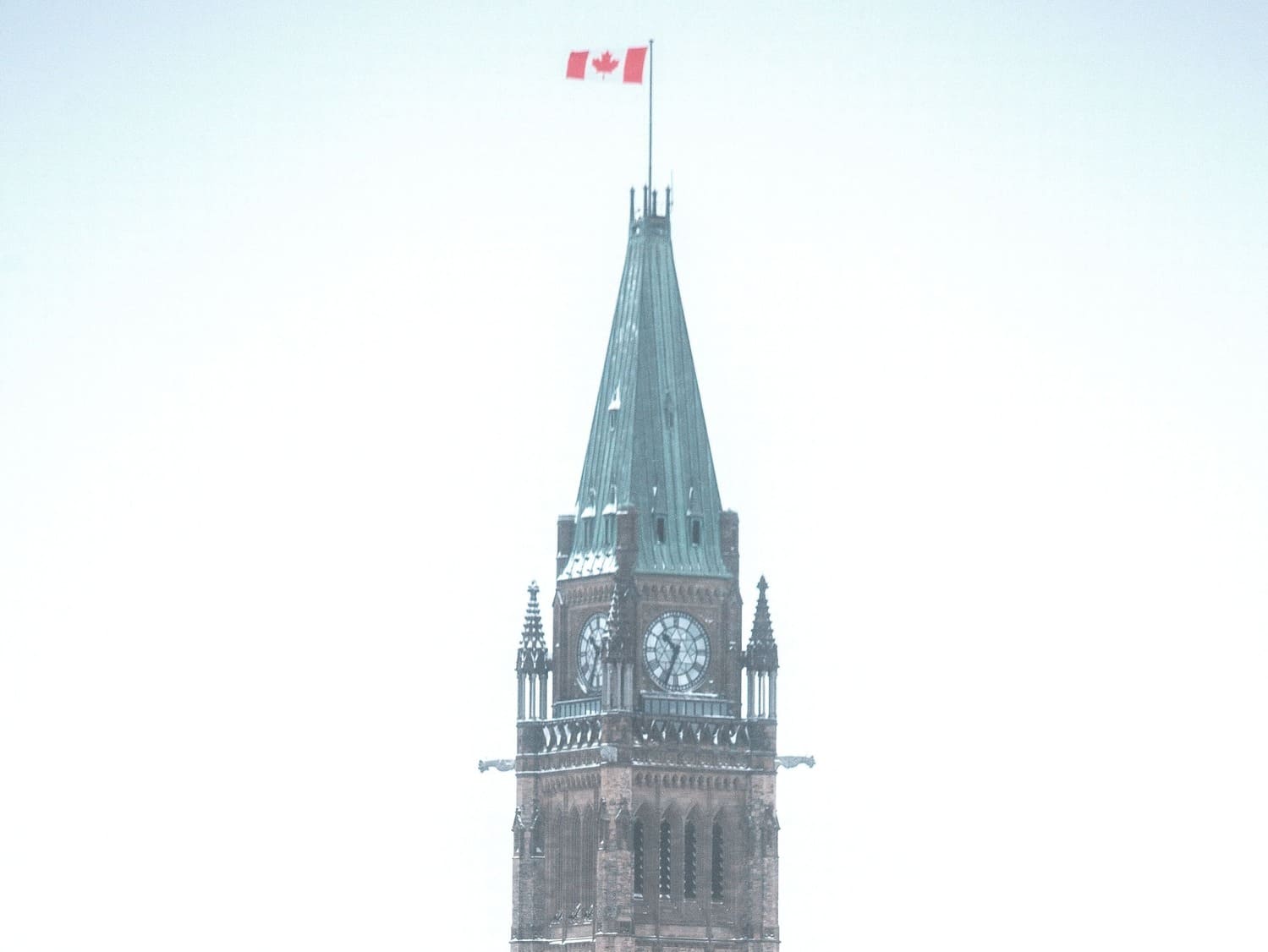 Peace tower at the Parliament of Canada